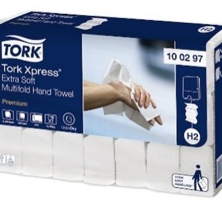 Tork Xpress Soft Multifold Premium lehträtik 2x 100lehte 21pakki/kastis