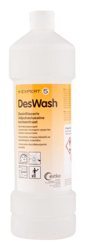 KE 5 DesWash desinfitseeriv üldpesuaine 1L