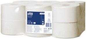 Tork Mini Jumbo T2 Universaalne tualettpaber 150m, 2-kihiline, 12 rulli pakis