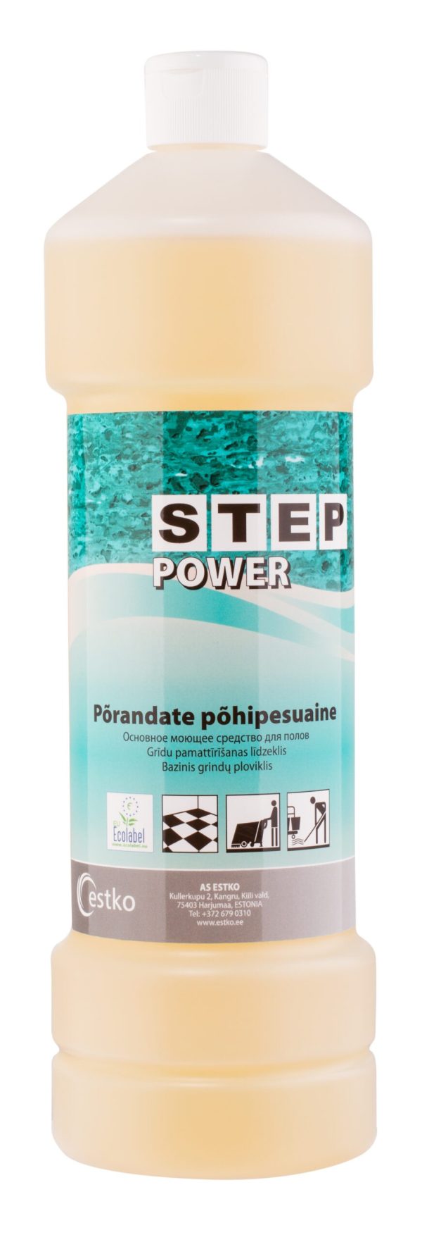 STEP Power põhipuhastusaine põrandatele 1l