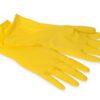Kummikinnas LATEX, kollane M/8