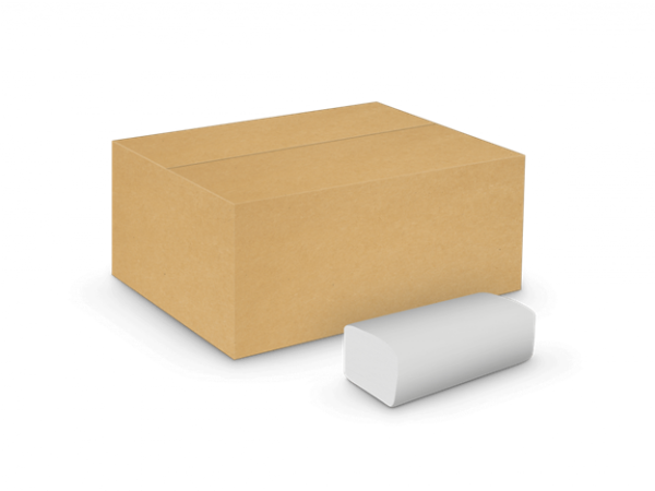 Lehträtik V-fold, 2x, valge, tseluloos,21x24cm 15×200 lehte
