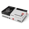 WORTEX NG4-BLACK nitriilkindad puudrita M 7-8 must 100tk/pk