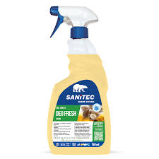 Sanitec Deo Fresh Argan on meeldivalt lõhnav õhuvärskendaja, mis kõrvaldab tõhusalt halvad lõhnad.